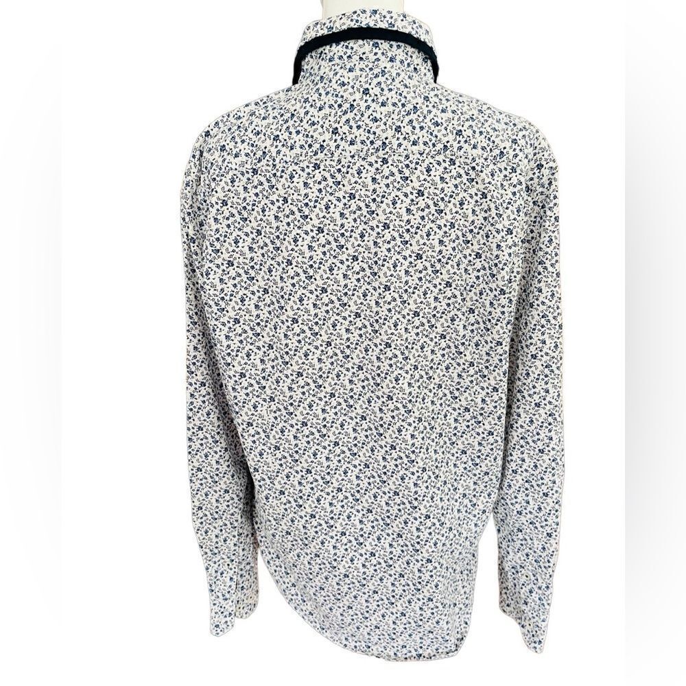 Denim & Flower Ricky Singh flowered button front shirt size M. - Picture 3 of 7